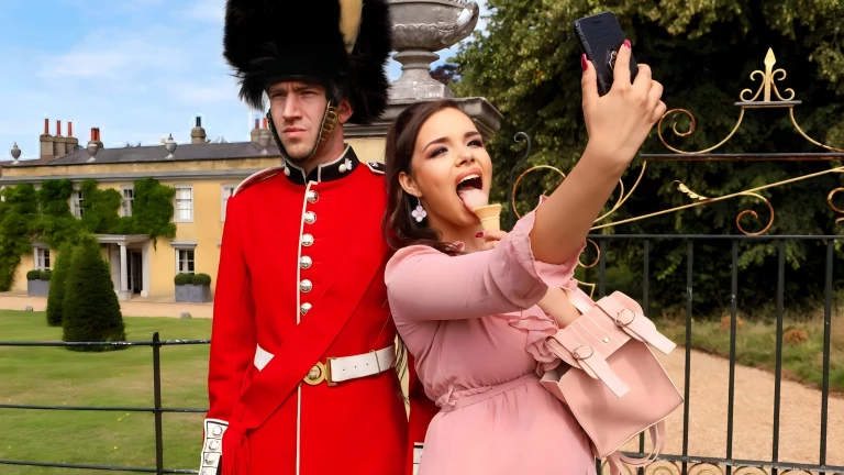 Stroking The Guard's Post