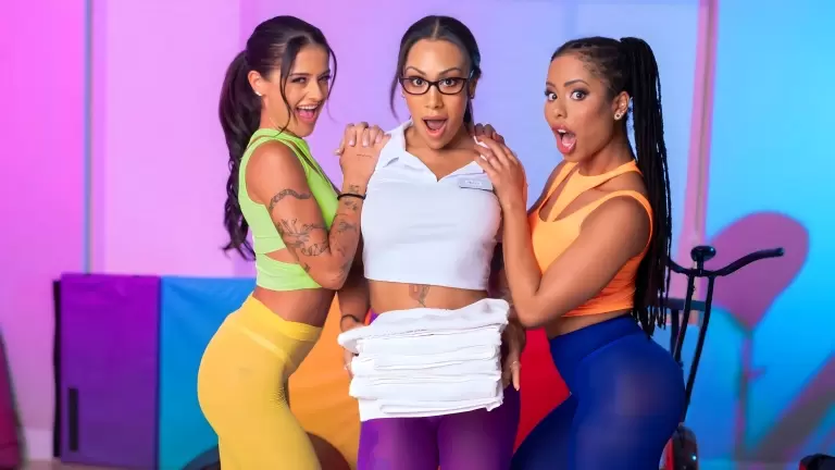 Lesbians Level Up Their Workout